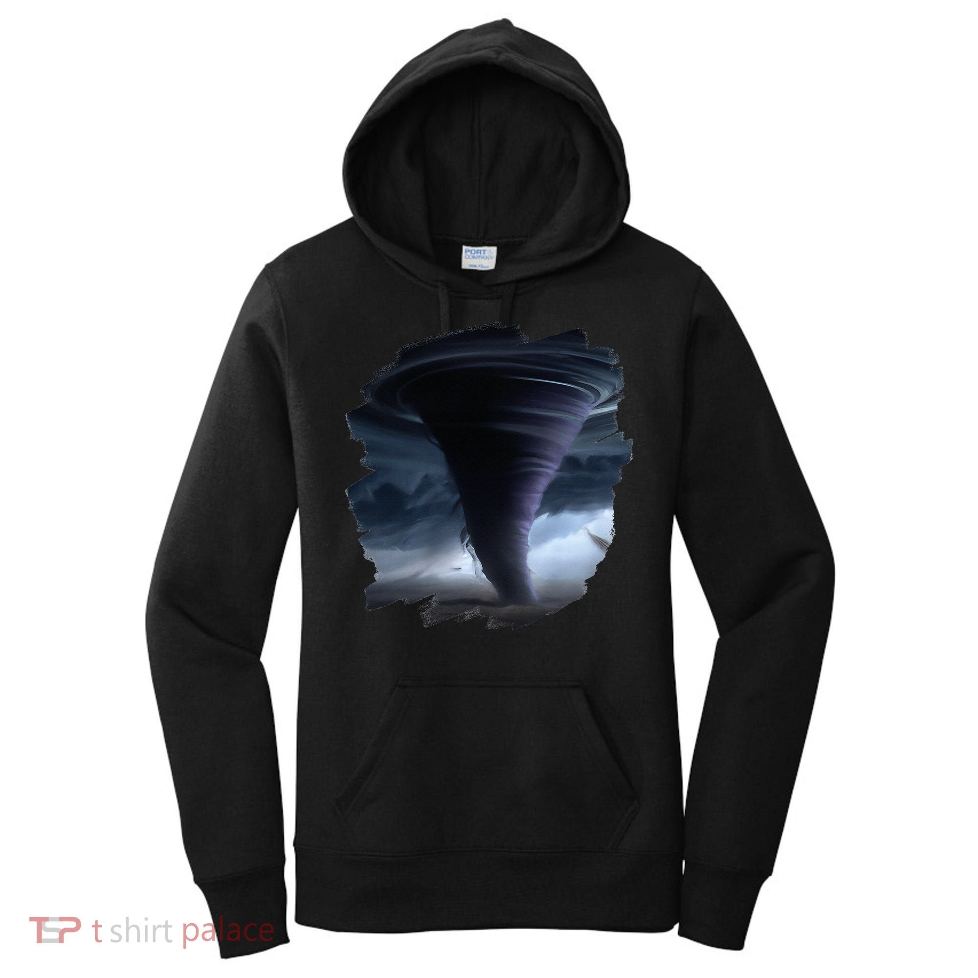 Tornado Storm Tornados Nature Weather Chaser Meteorologist Women's Hoodie