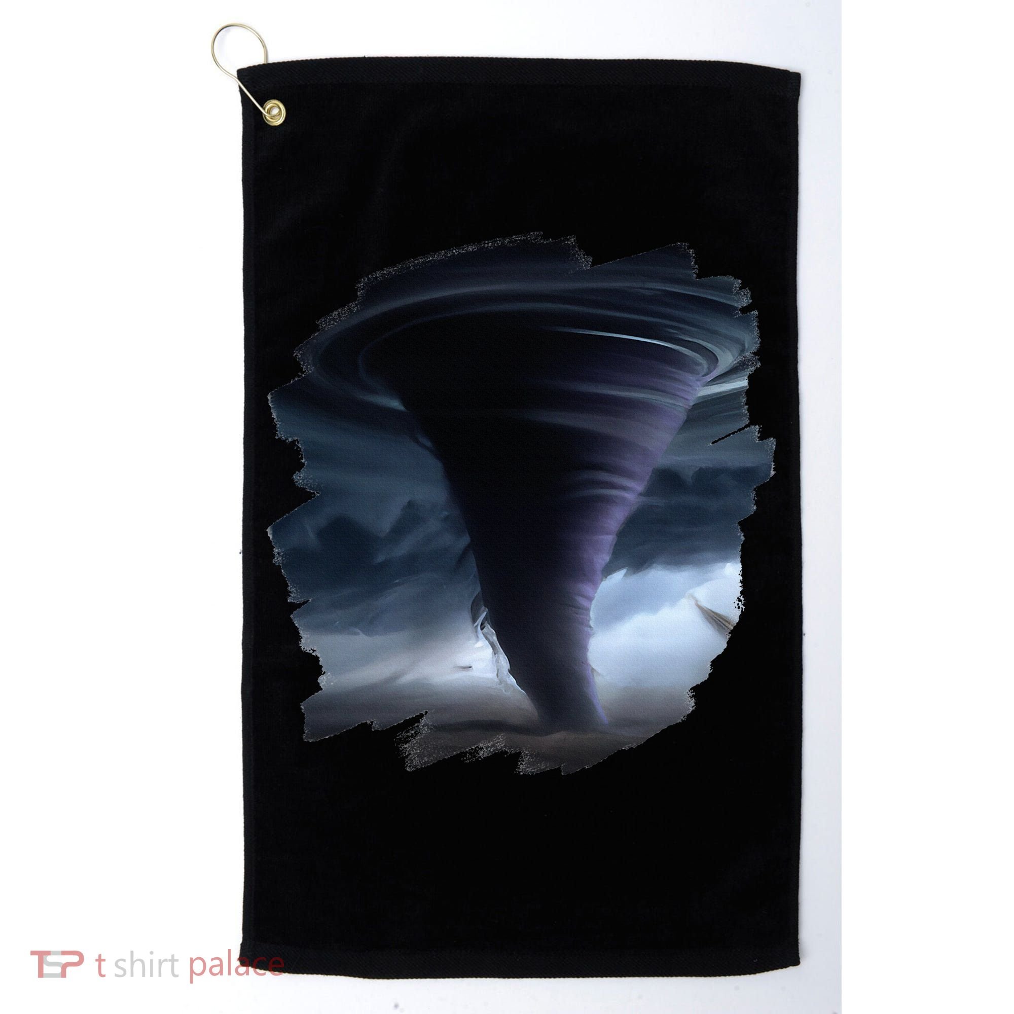 Tornado Storm Tornados Nature Weather Chaser Meteorologist Golf Towel