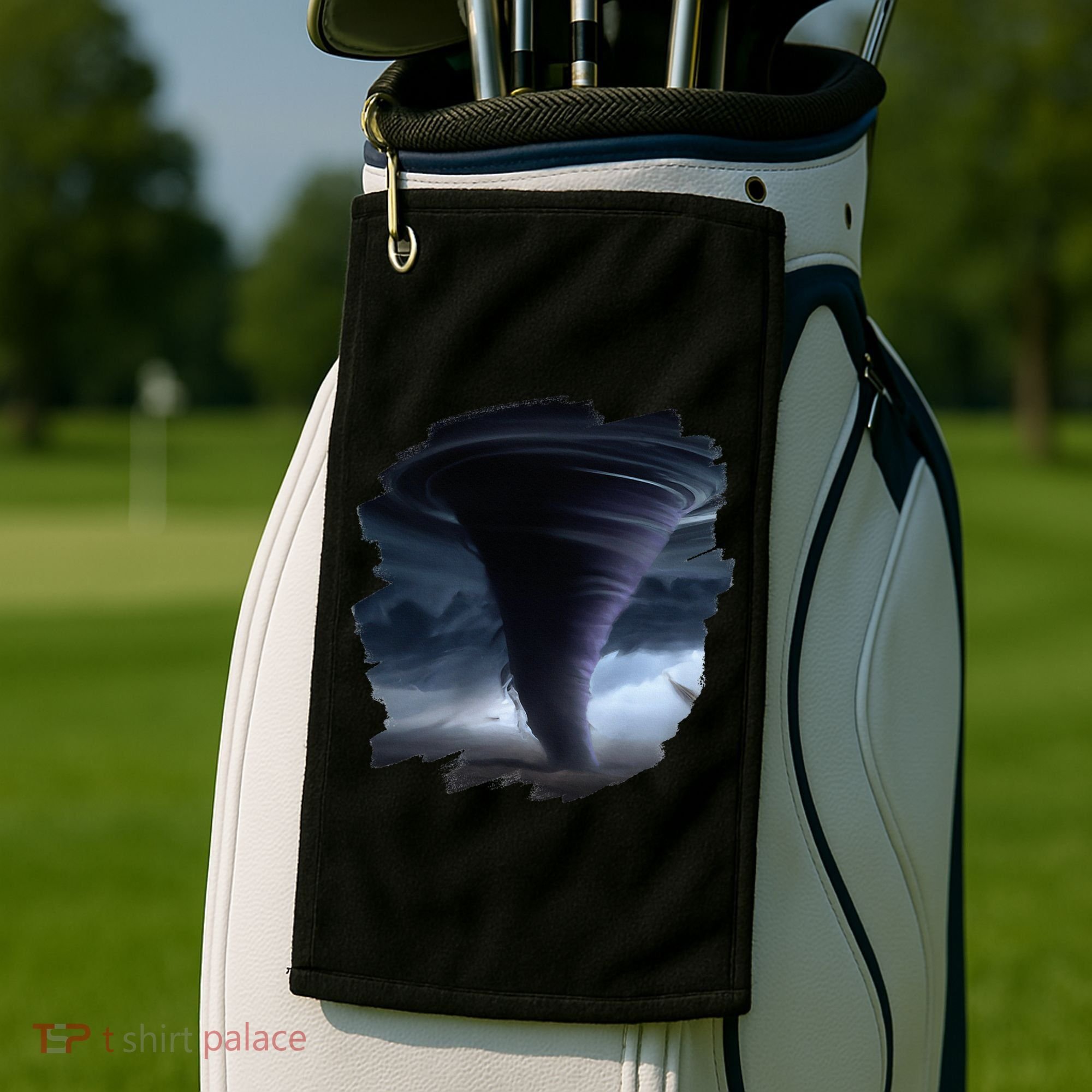 Tornado Storm Tornados Nature Weather Chaser Meteorologist Golf Towel