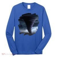 Tornado Storm Tornados Nature Weather Chaser Meteorologist Long Sleeve Shirt thumb 0
