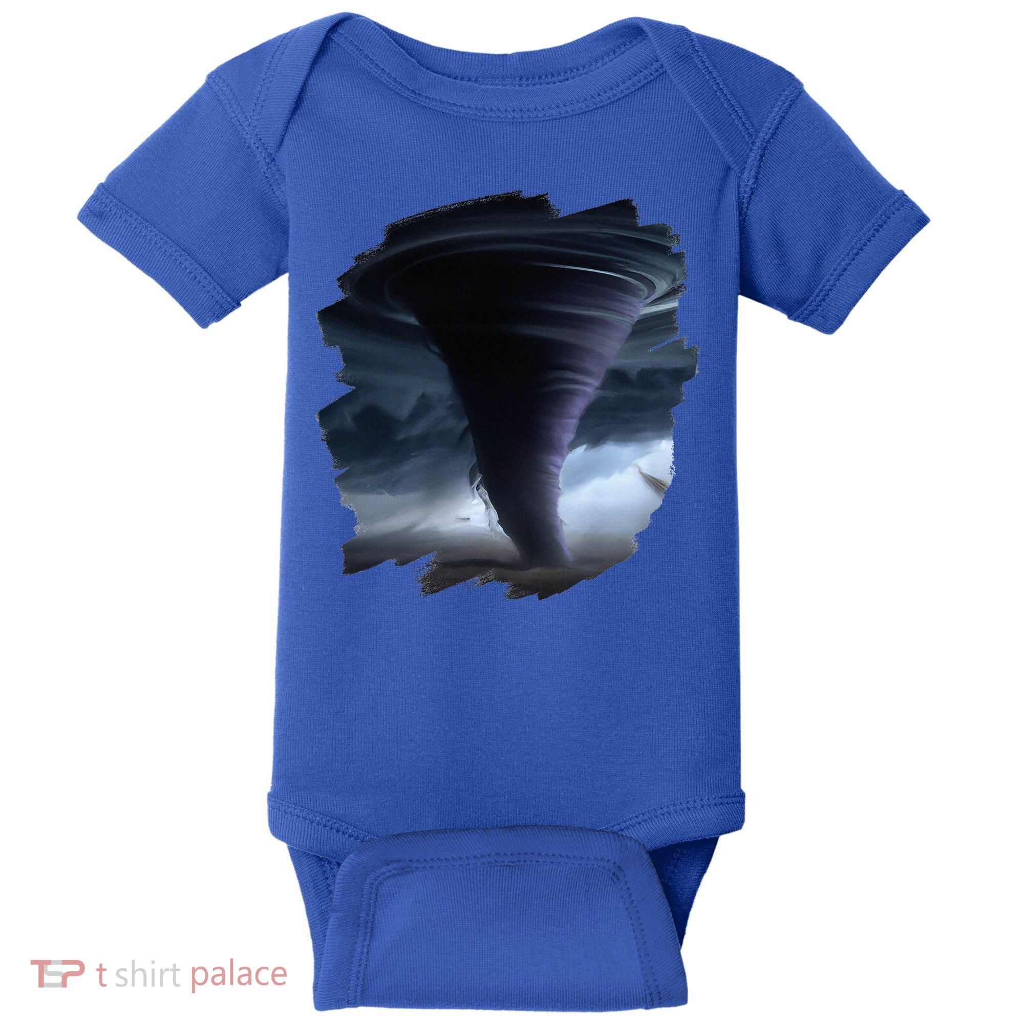 Tornado Storm Tornados Nature Weather Chaser Meteorologist Baby Bodysuit