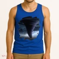 Tornado Storm Tornados Nature Weather Chaser Meteorologist Tank Top thumb 3