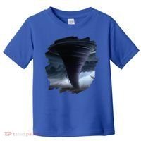 Tornado Storm Tornados Nature Weather Chaser Meteorologist Toddler T-Shirt thumb 0