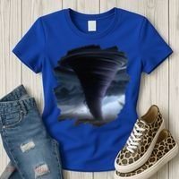 Tornado Storm Tornados Nature Weather Chaser Meteorologist Women's T-Shirt thumb 3