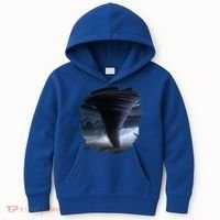 Tornado Storm Tornados Nature Weather Chaser Meteorologist Kids Hoodie thumb 0