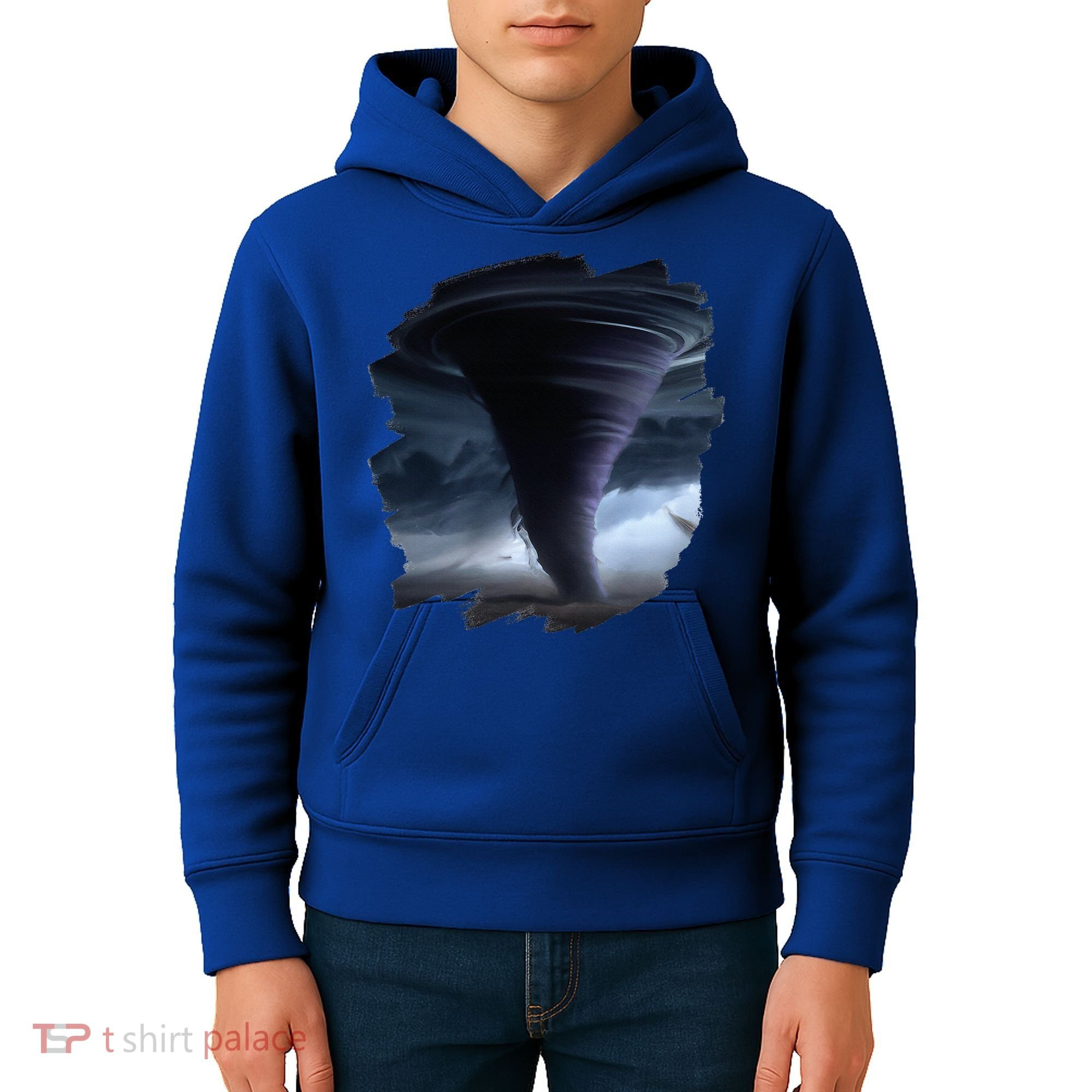 Tornado Storm Tornados Nature Weather Chaser Meteorologist Kids Hoodie