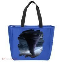 Tornado Storm Tornados Nature Weather Chaser Meteorologist Tote Bag thumb 0