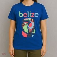 Tropical Summer Toucan Bird Colorful Belize Souvenir T-Shirt thumb 4