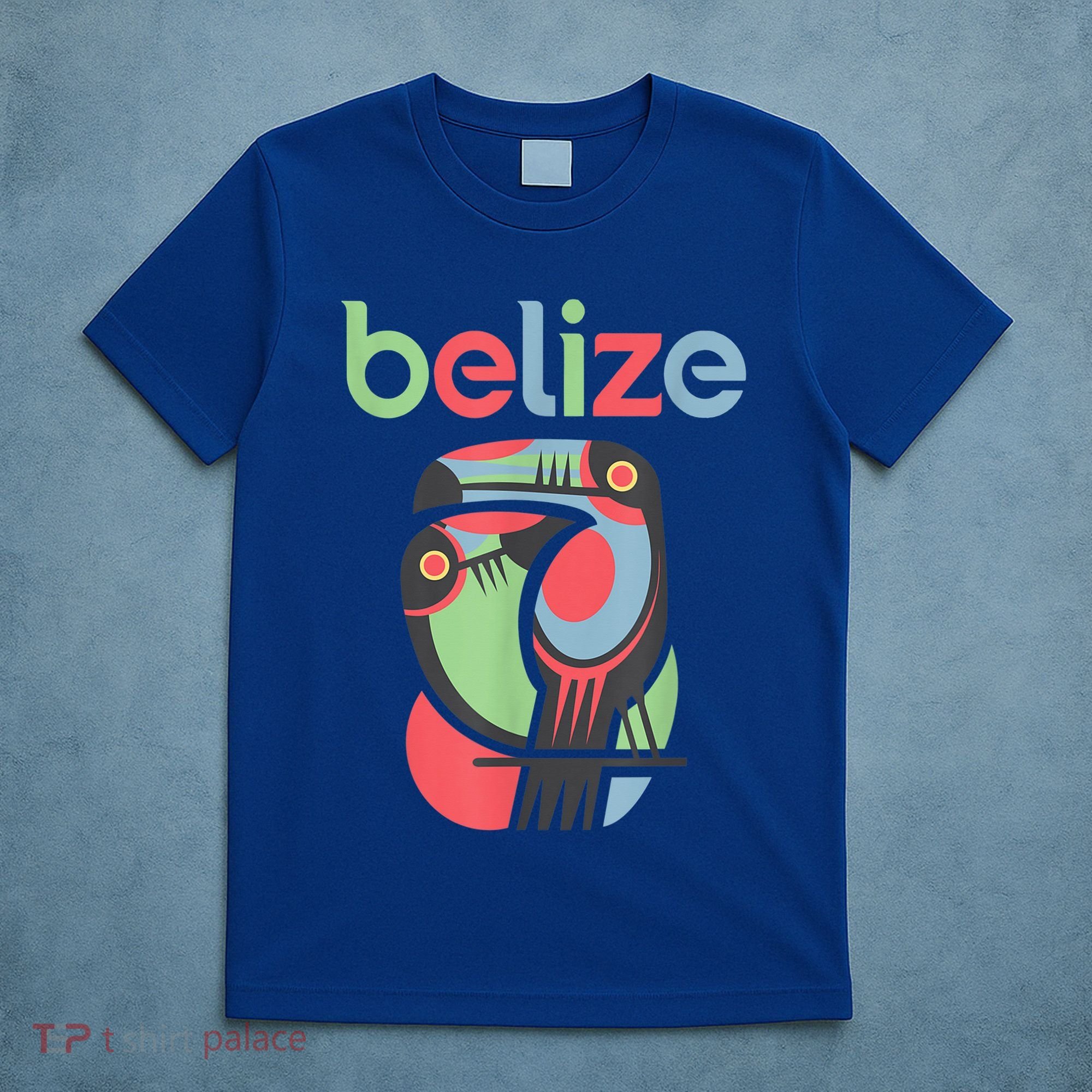 Tropical Summer Toucan Bird Colorful Belize Souvenir T-Shirt