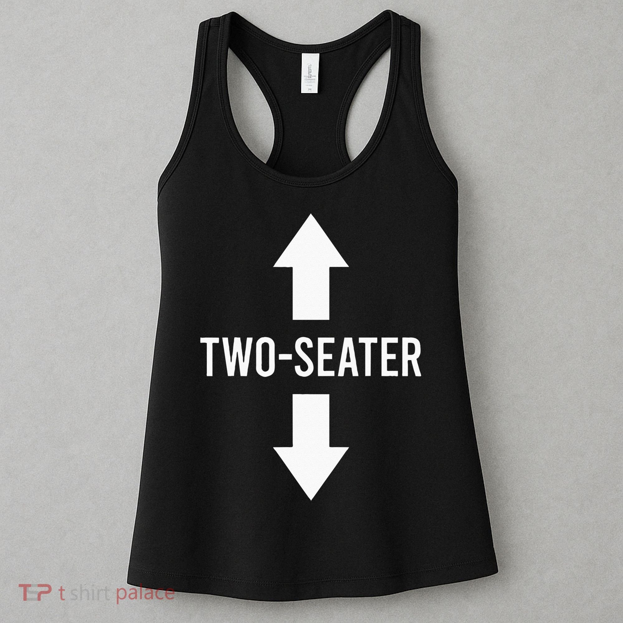 Two Seater TwoSeater 2 Seater Two Seater Women's Tank Top