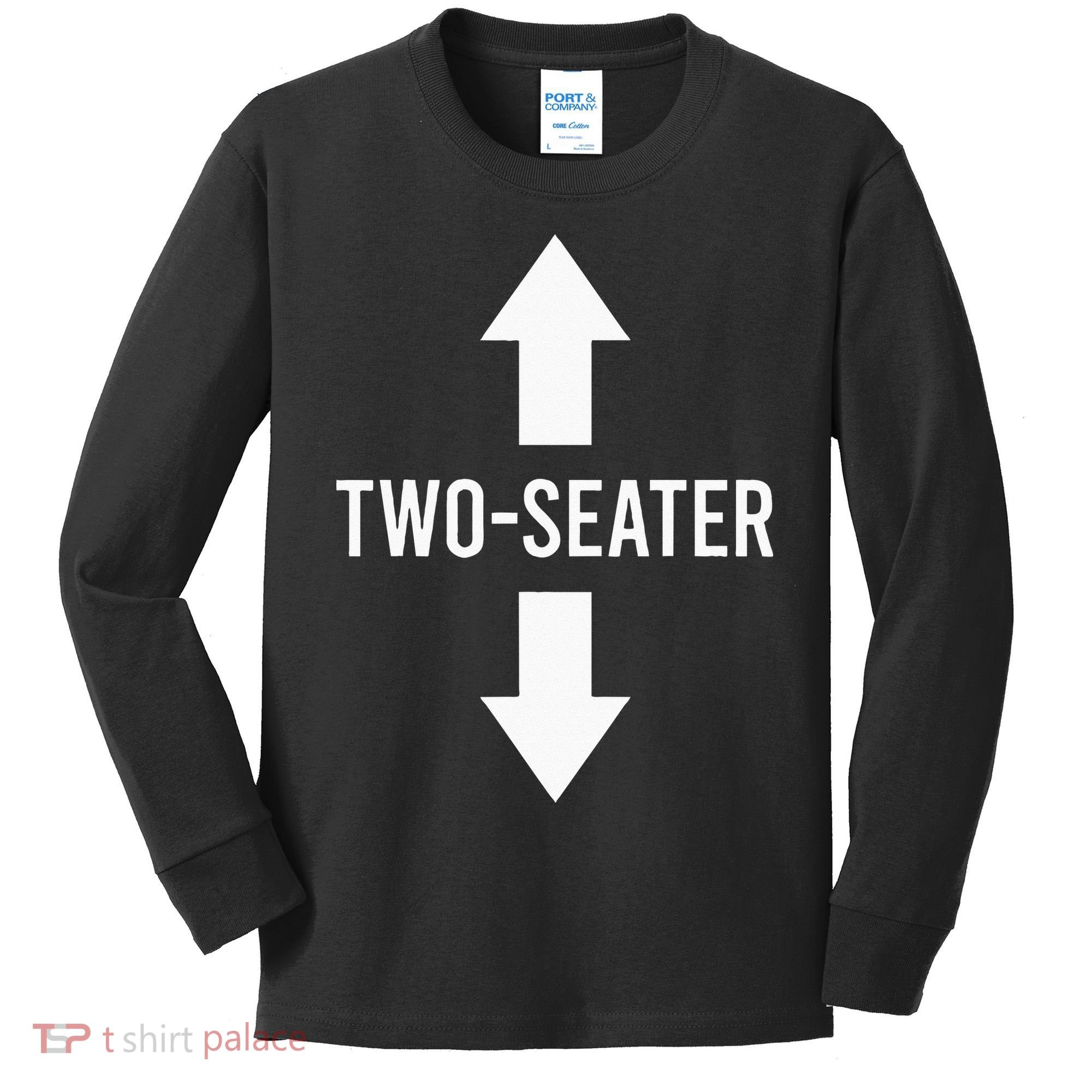 Two Seater TwoSeater 2 Seater Two Seater Kids Long Sleeve Shirt