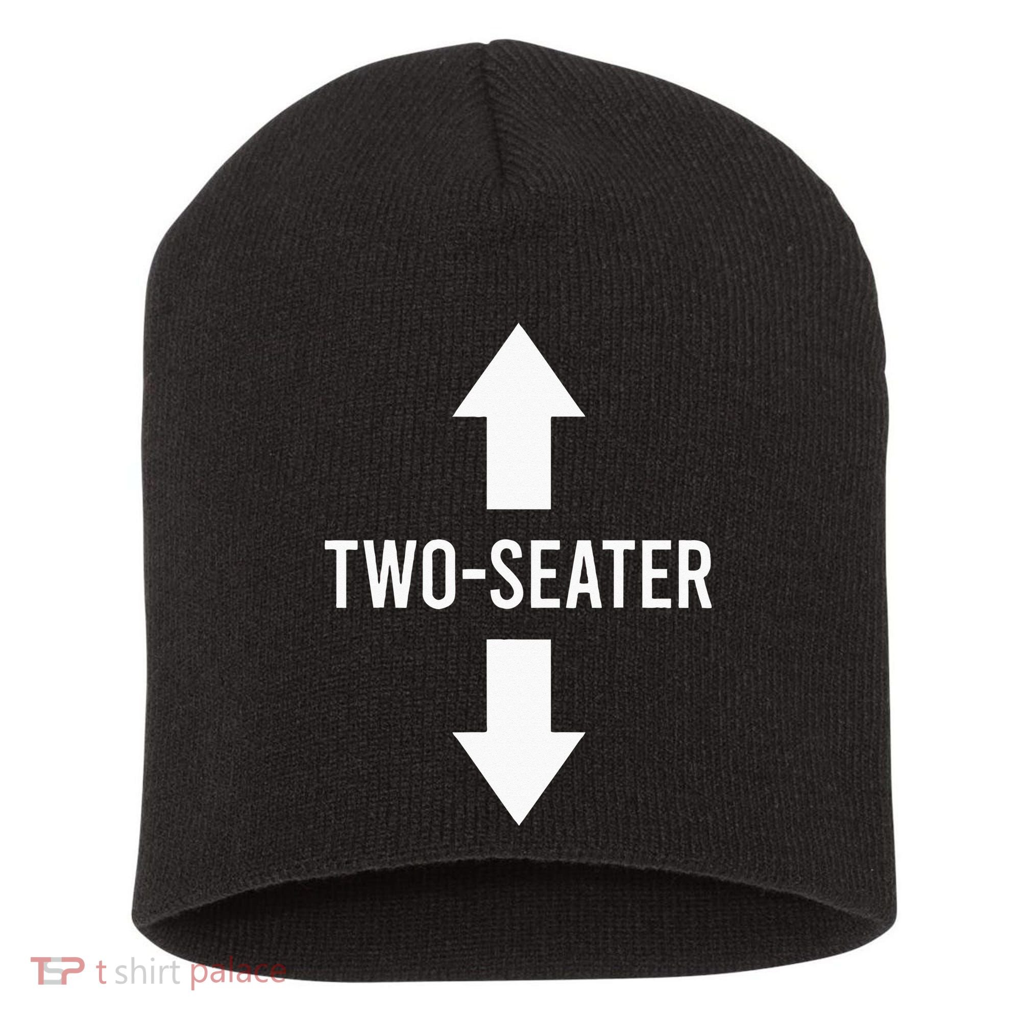 Two Seater TwoSeater 2 Seater Two Seater Short Acrylic Beanie