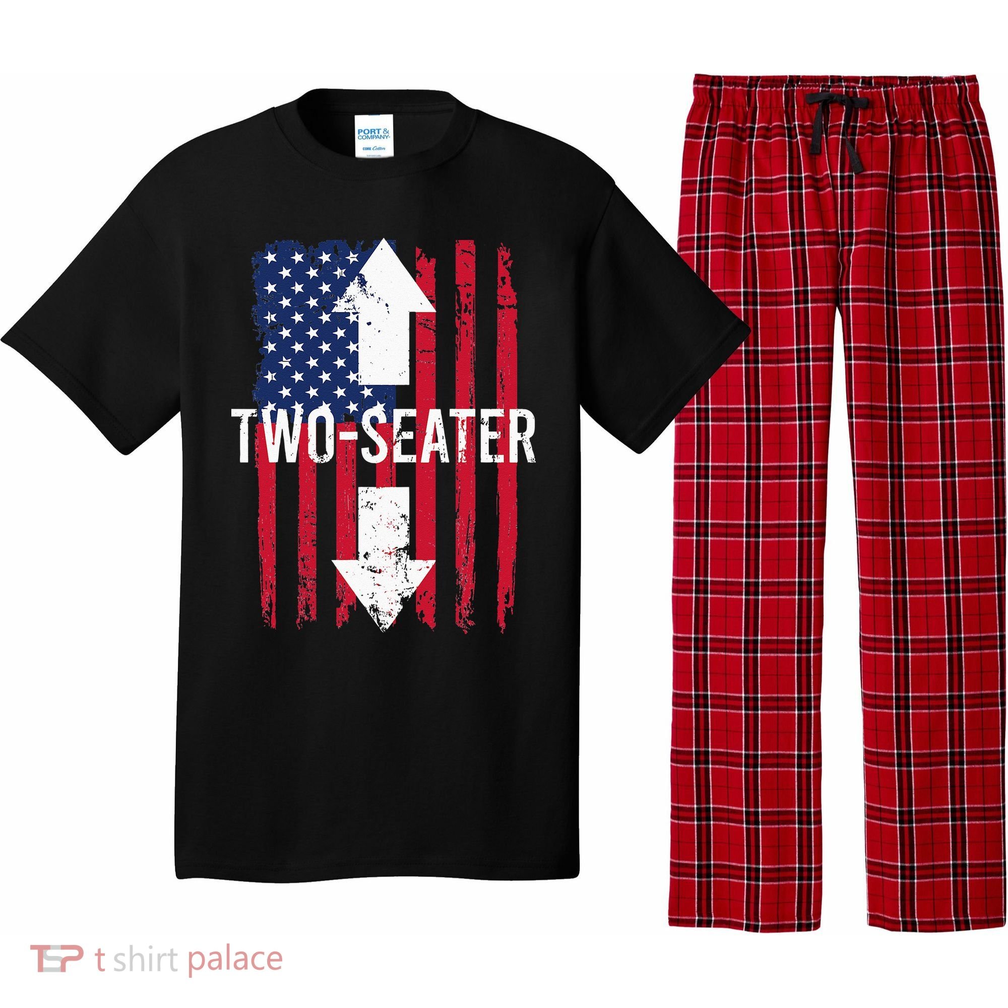 Two Seater TwoSeater 2 Seater Two Seater Pajama Set