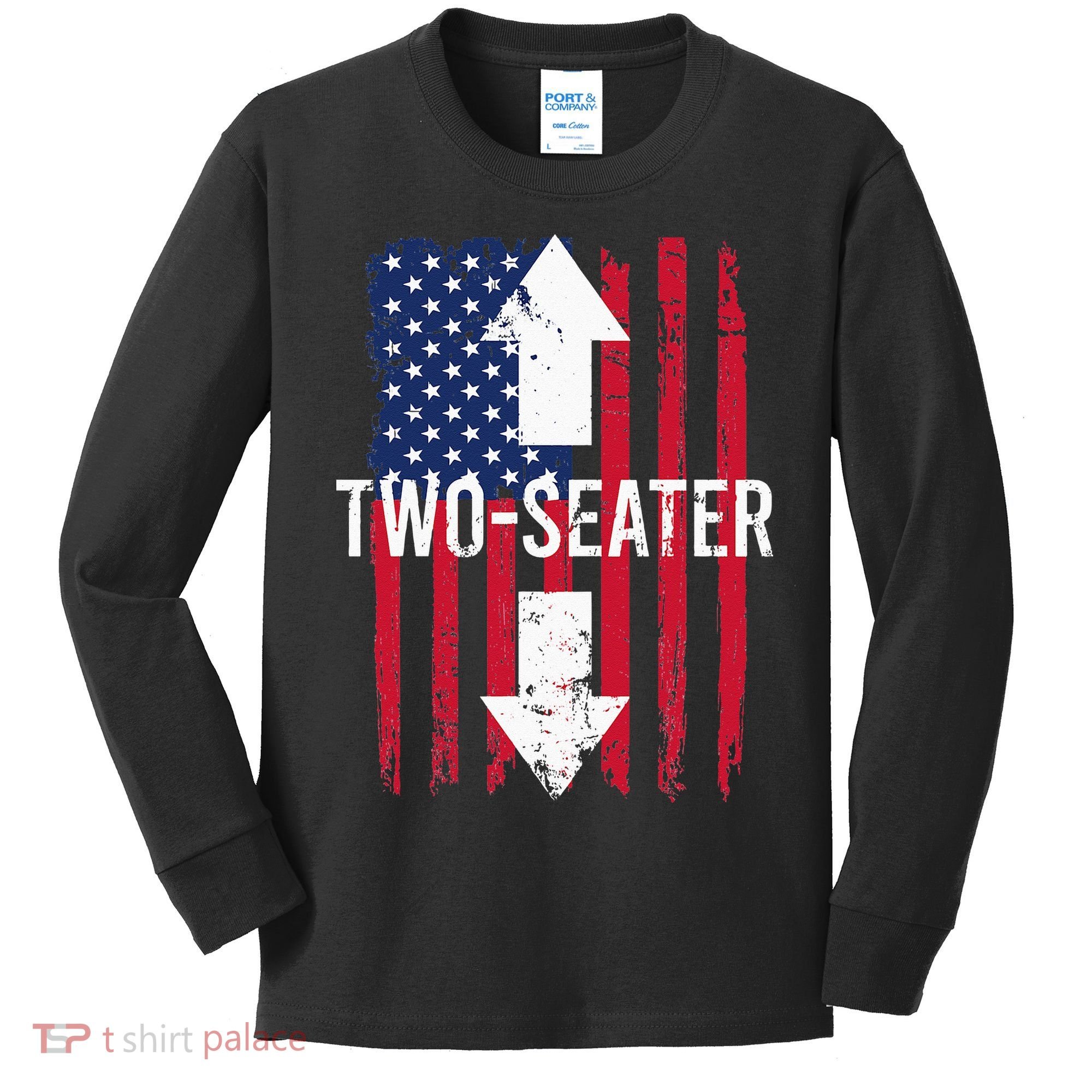 Two Seater TwoSeater 2 Seater Two Seater Kids Long Sleeve Shirt