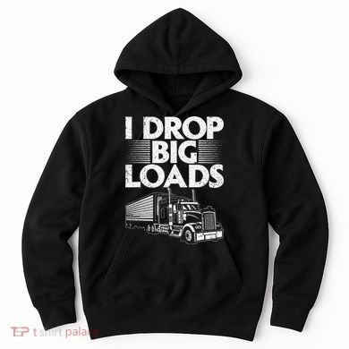 Trucker Semi Truck Driver Lover Hoodie
