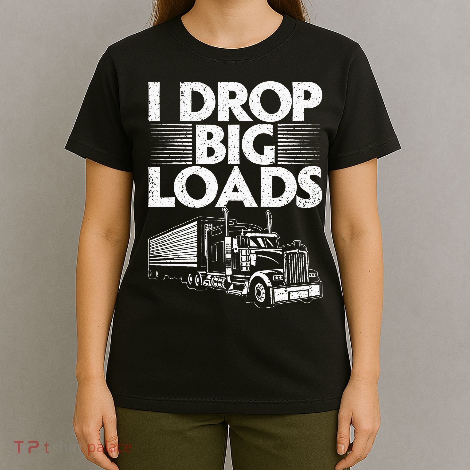 Trucker Semi Truck Driver Lover T-Shirt