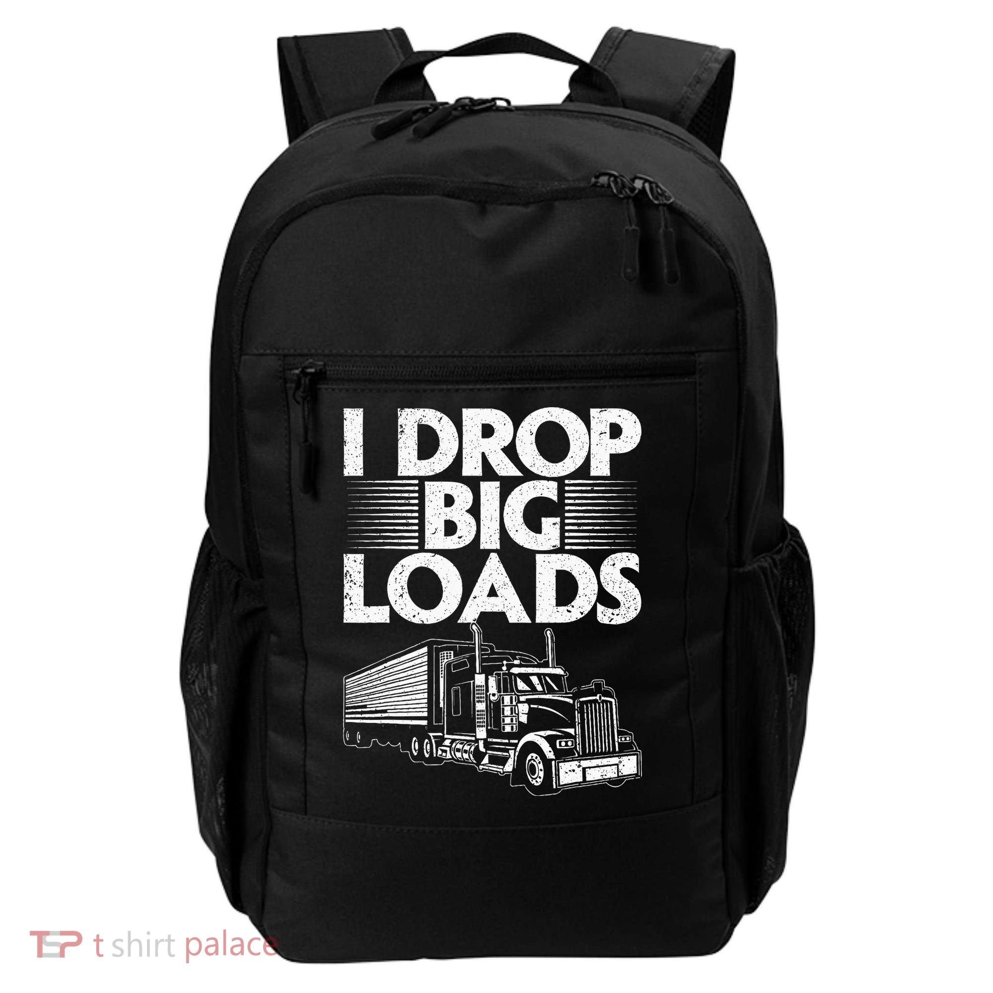 Trucker Semi Truck Driver Lover Backpack