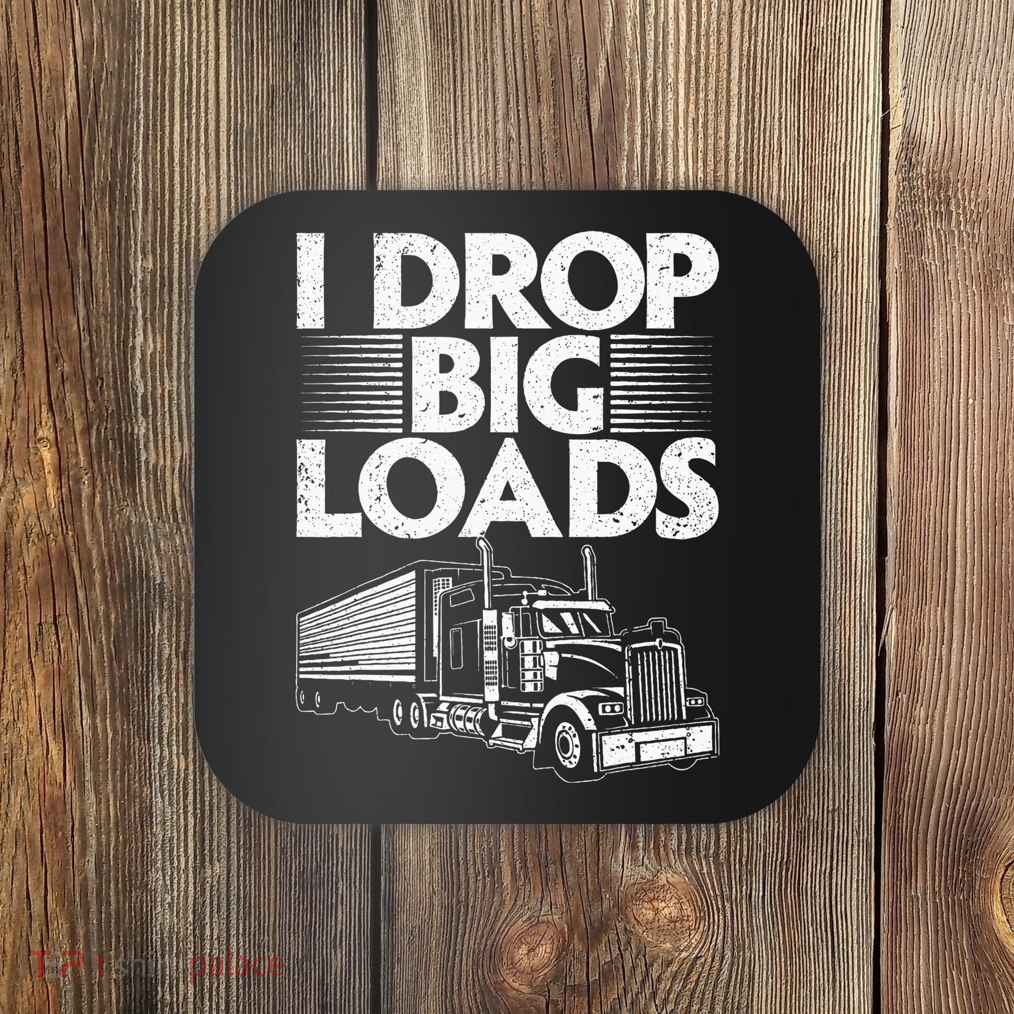 Trucker Semi Truck Driver Lover Coaster