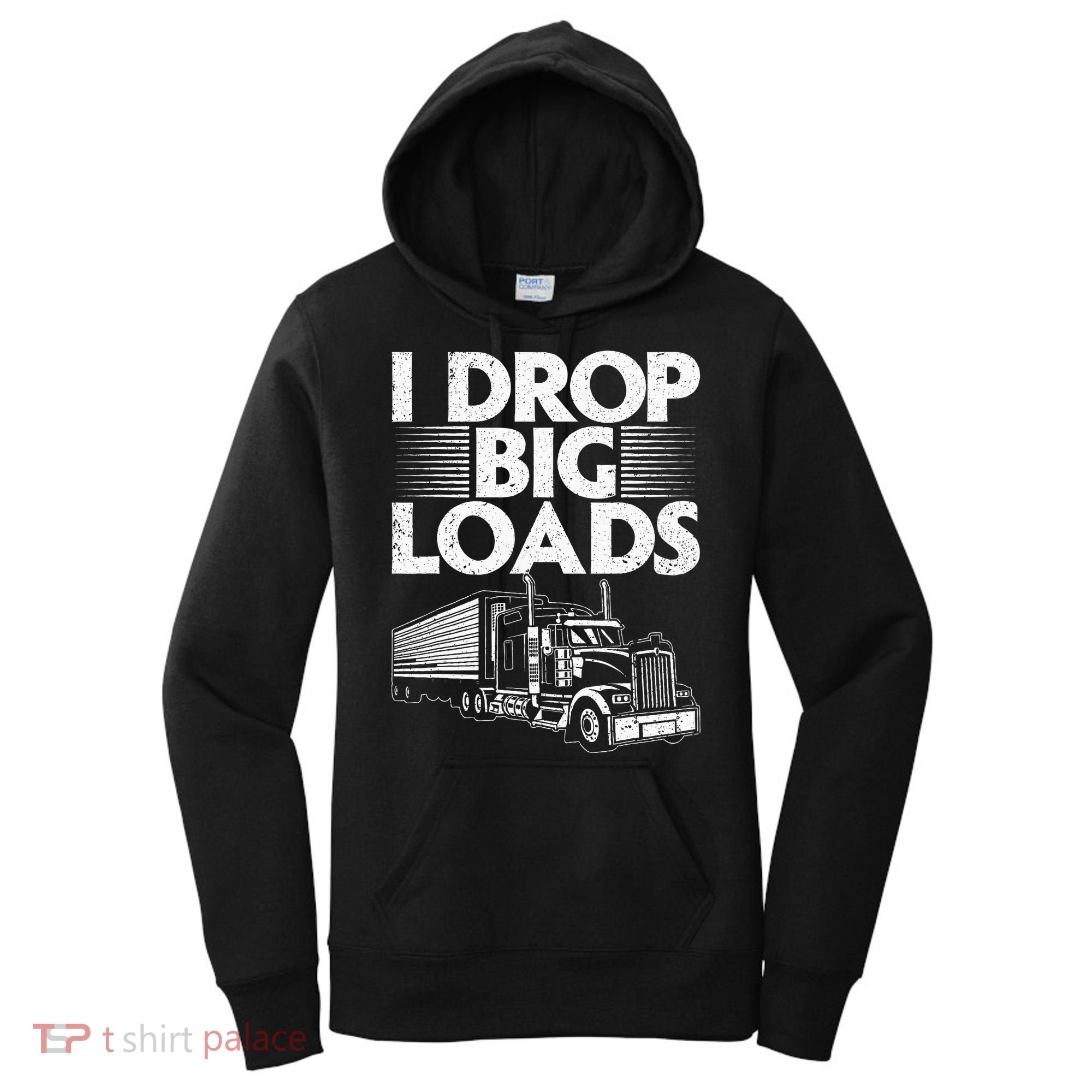 Trucker Semi Truck Driver Lover Women's Hoodie