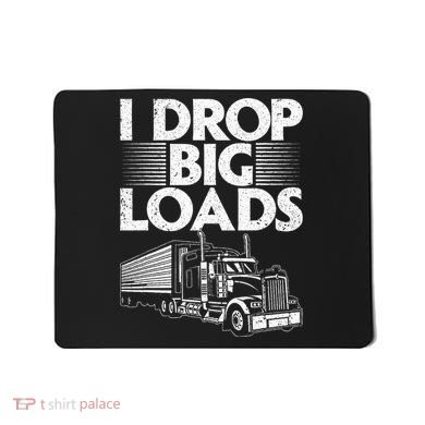 Trucker Semi Truck Driver Lover Mousepad