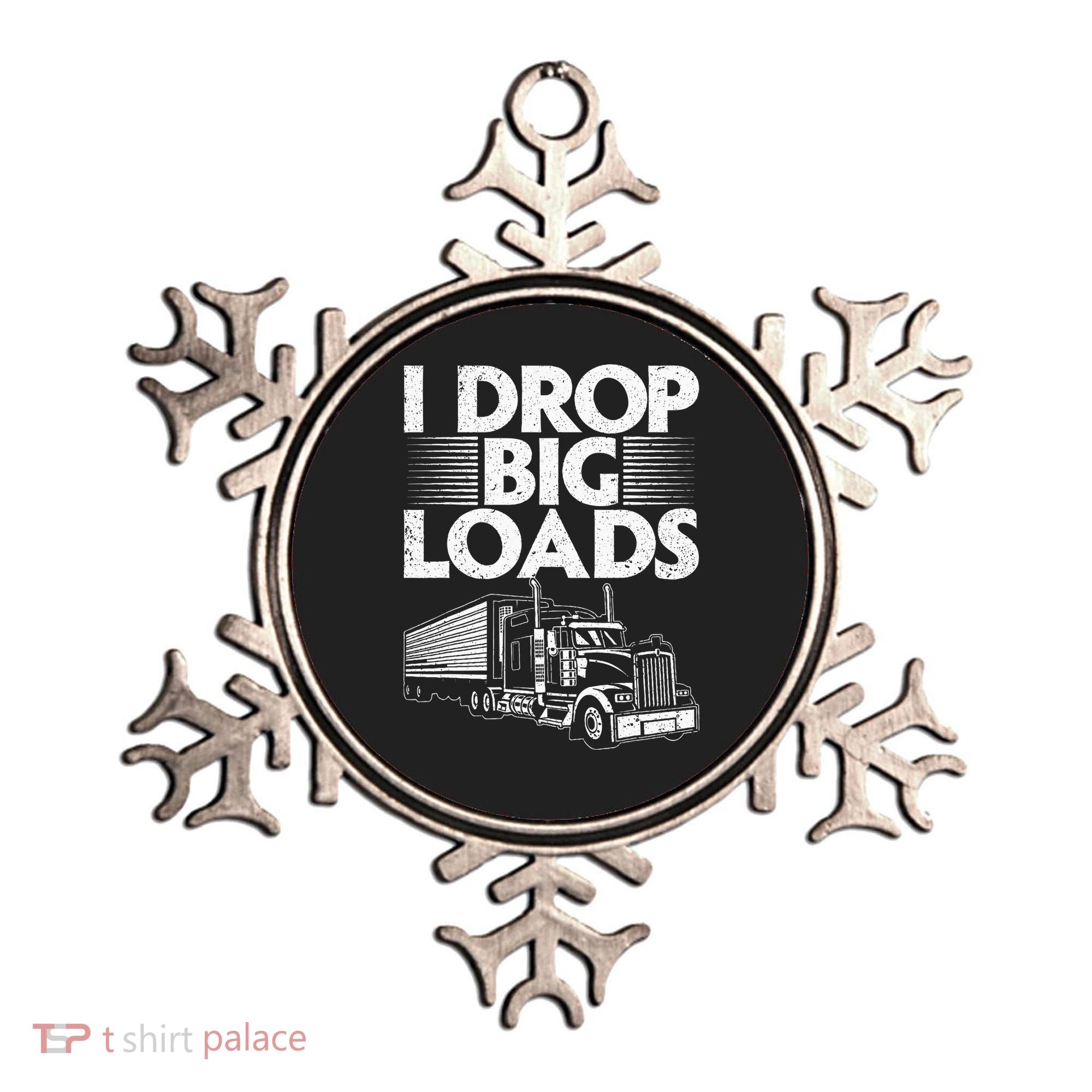 Trucker Semi Truck Driver Lover Ornament