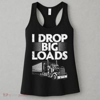 Trucker Semi Truck Driver Lover Women's Tank Top thumb 3