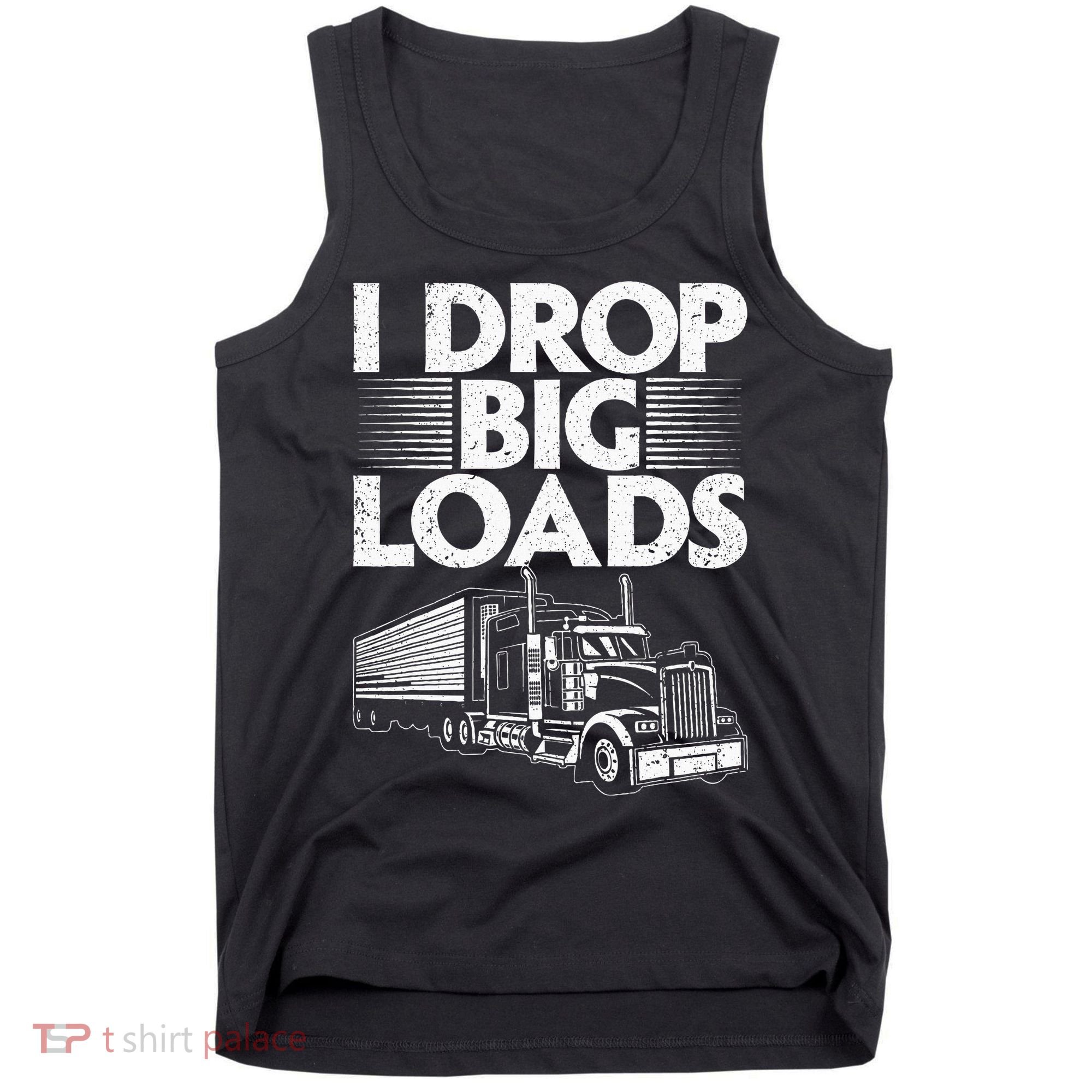 Trucker Semi Truck Driver Lover Tank Top