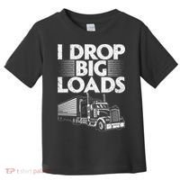 Trucker Semi Truck Driver Lover Toddler T-Shirt thumb 0