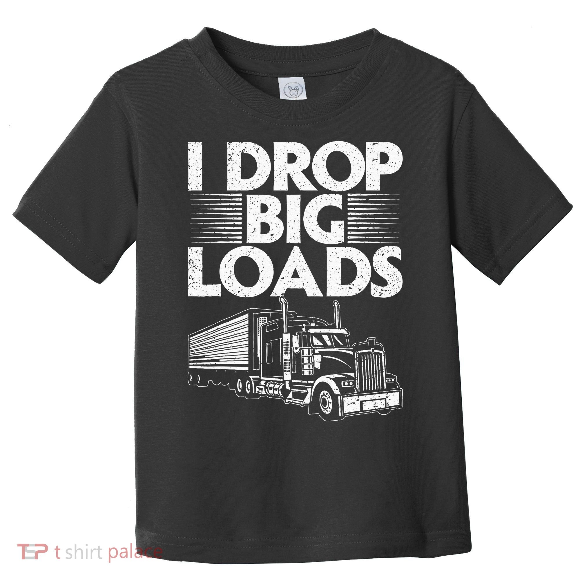 Trucker Semi Truck Driver Lover Toddler T-Shirt