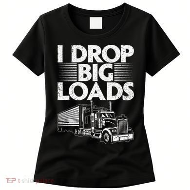 Trucker Semi Truck Driver Lover Women's T-Shirt