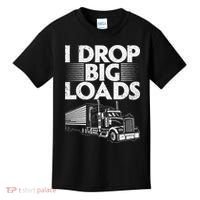 Trucker Semi Truck Driver Lover Kids T-Shirt thumb 0