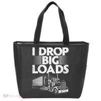 Trucker Semi Truck Driver Lover Tote Bag thumb 0