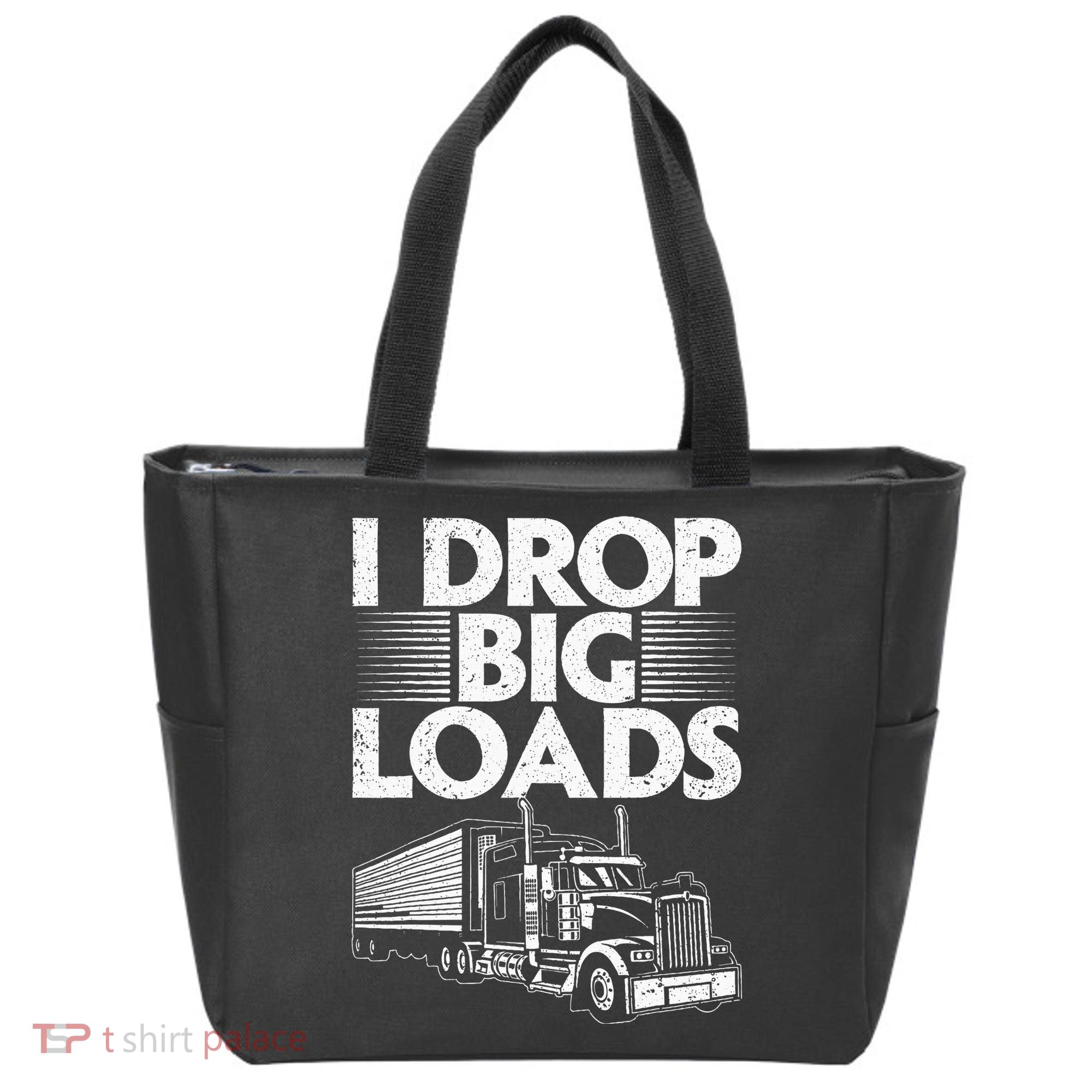Trucker Semi Truck Driver Lover Tote Bag