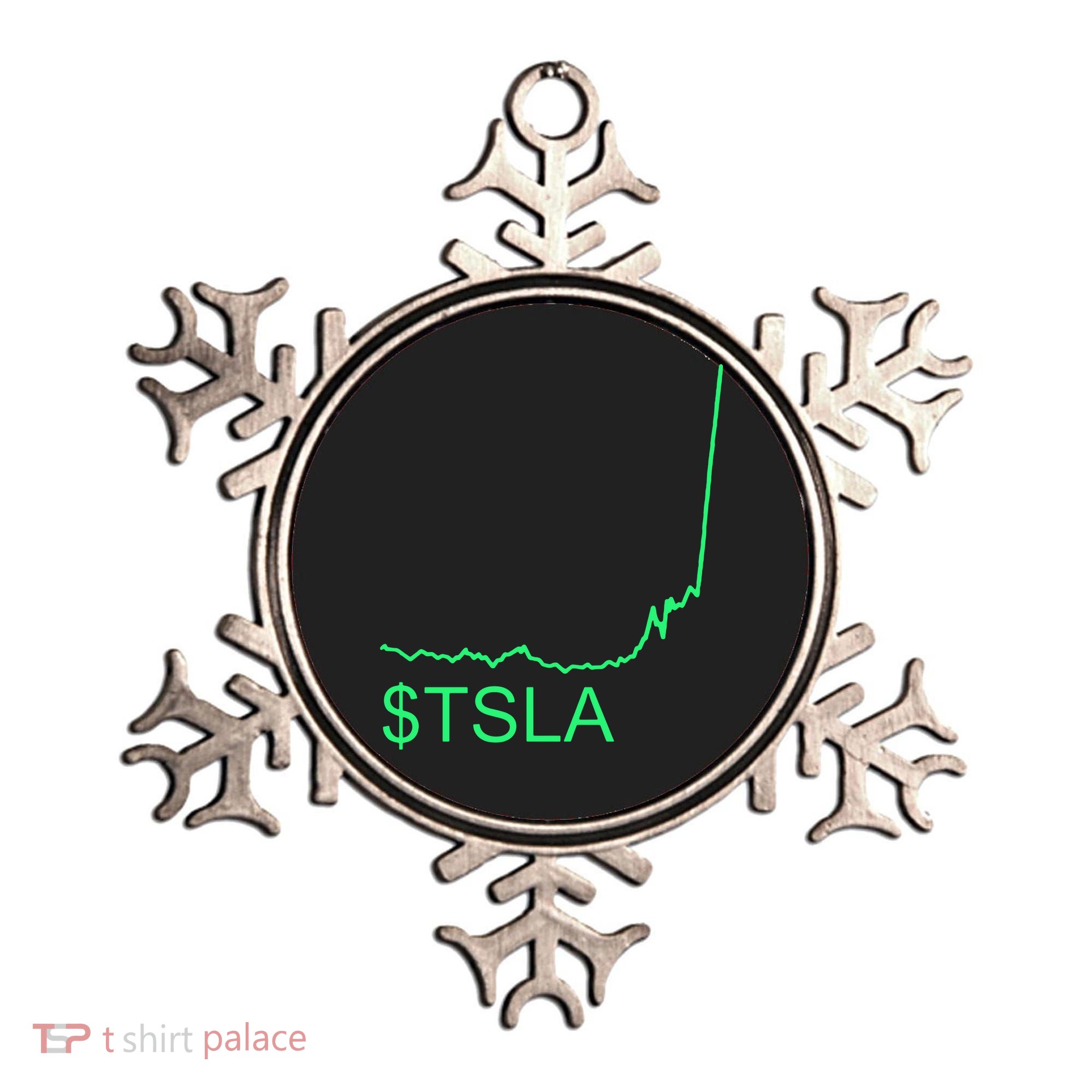 TSLA Stock Ornament