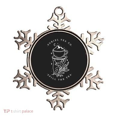 The SurielS Tea Co Spill The Tea Ornament