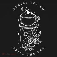 The SurielS Tea Co Spill The Tea Toddler Hoodie thumb 2