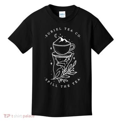 The SurielS Tea Co Spill The Tea Kids T-Shirt