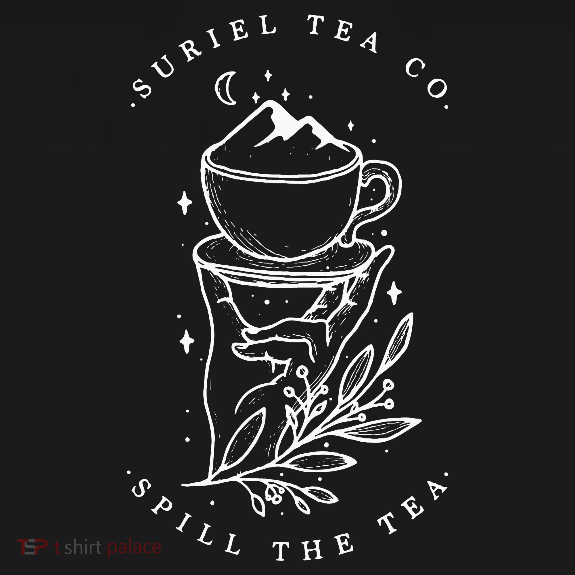 The SurielS Tea Co Spill The Tea Kids T-Shirt