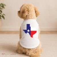 Texas State Usa Distressed Flag Grunge Texas Doggie Tank thumb 2