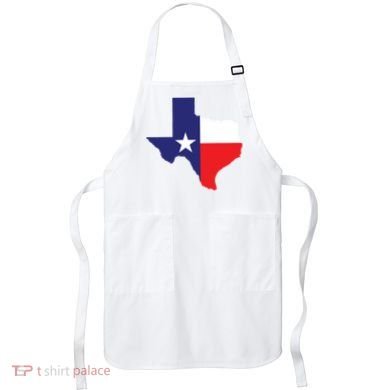 Texas State Usa Distressed Flag Grunge Texas Apron