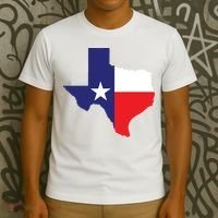 Texas State Usa Distressed Flag Grunge Texas T-Shirt thumb 3