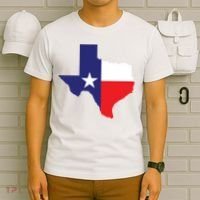 Texas State Usa Distressed Flag Grunge Texas T-Shirt thumb 6