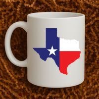 Texas State Usa Distressed Flag Grunge Texas Coffee Mug thumb 2