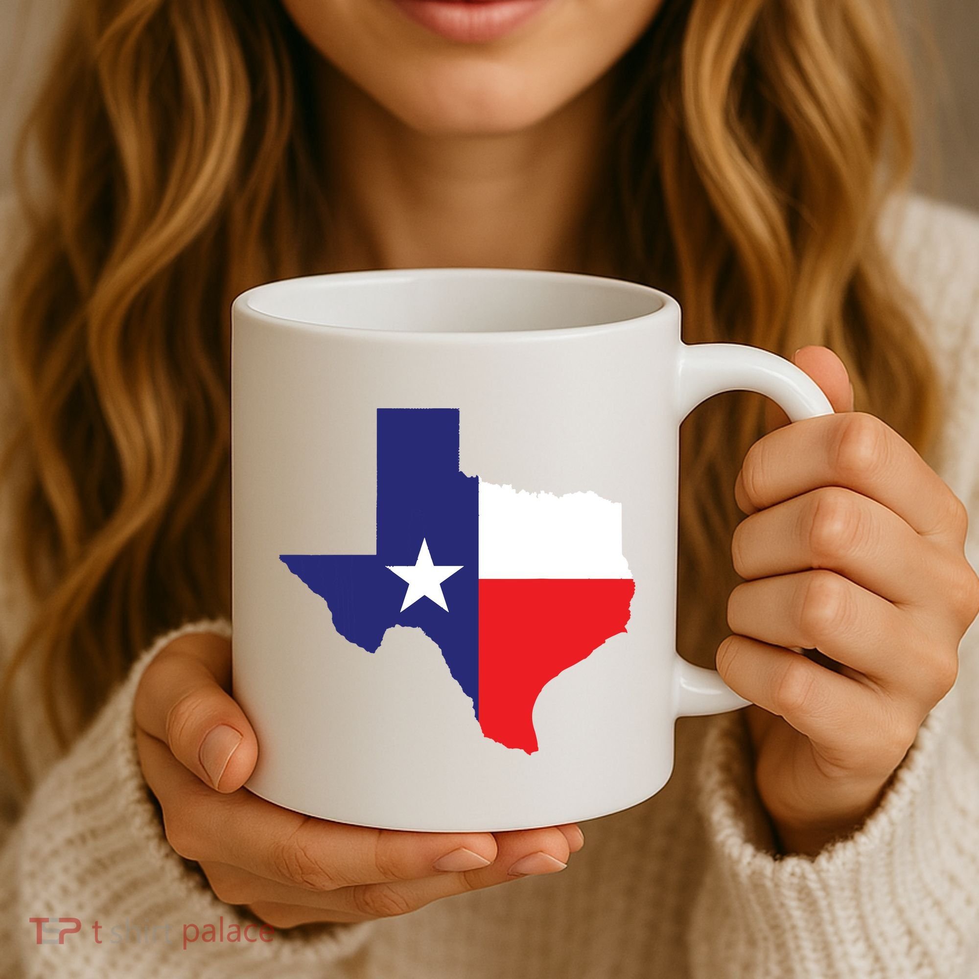 Texas State Usa Distressed Flag Grunge Texas Coffee Mug