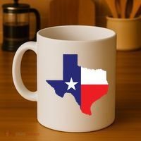 Texas State Usa Distressed Flag Grunge Texas Coffee Mug thumb 4