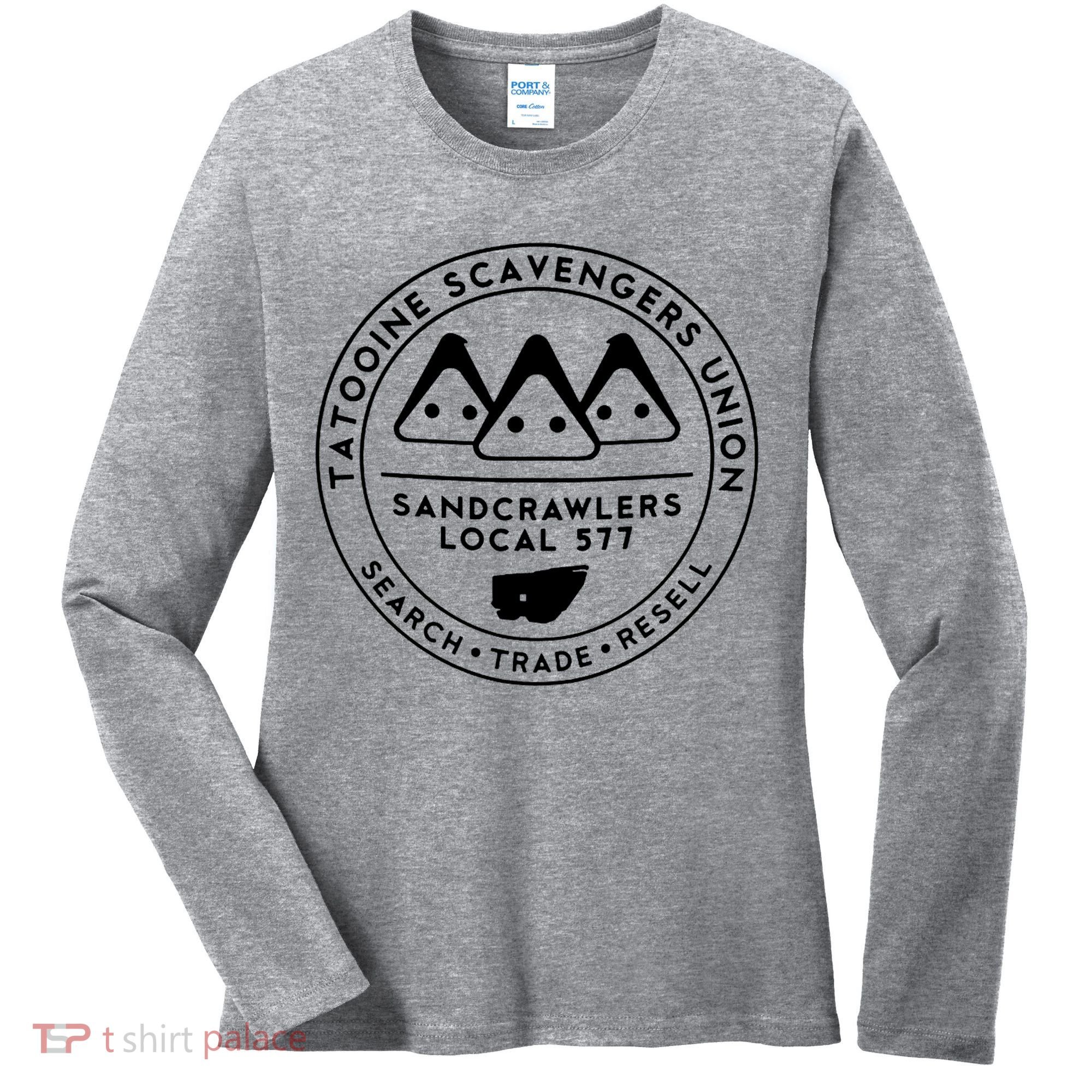 Tatooine Scavengers Union Women's Long Sleeve Shirt