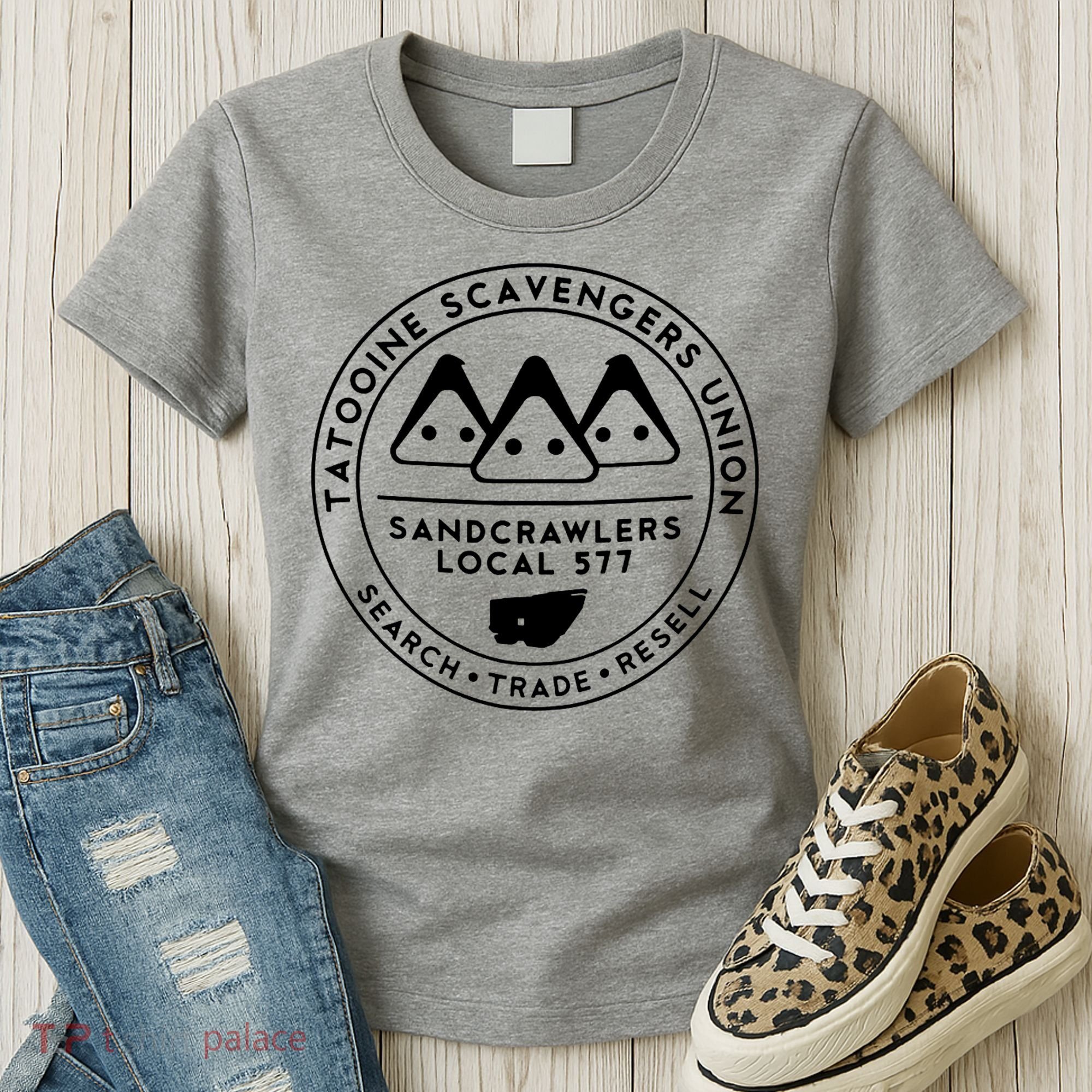 Tatooine Scavengers Union Women's T-Shirt