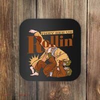 They See Us Rollin Big Foot Martial Arts Coaster thumb 0