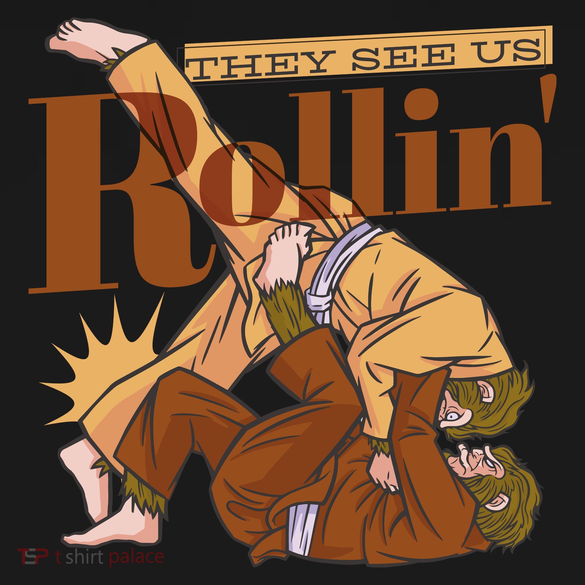 They See Us Rollin Big Foot Martial Arts Tote Bag