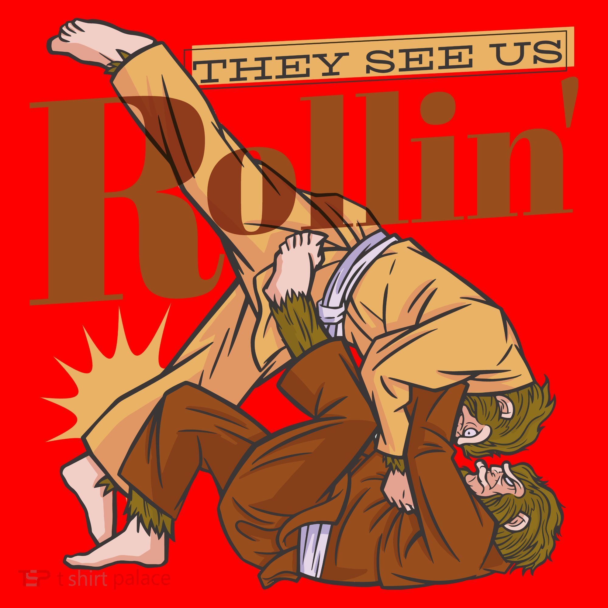 They See Us Rollin Big Foot Martial Arts Santa Hat